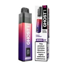 Vapes Bars Ghost Pro 8000 Puffs Prefilled Vape Kit