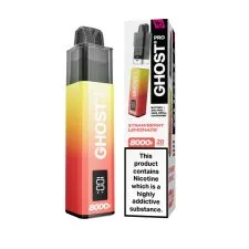 Vapes Bars Ghost Pro 8000 Puffs Prefilled Vape Kit