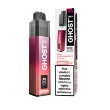Vapes Bars Ghost Pro 8000 Puffs Prefilled Vape Kit