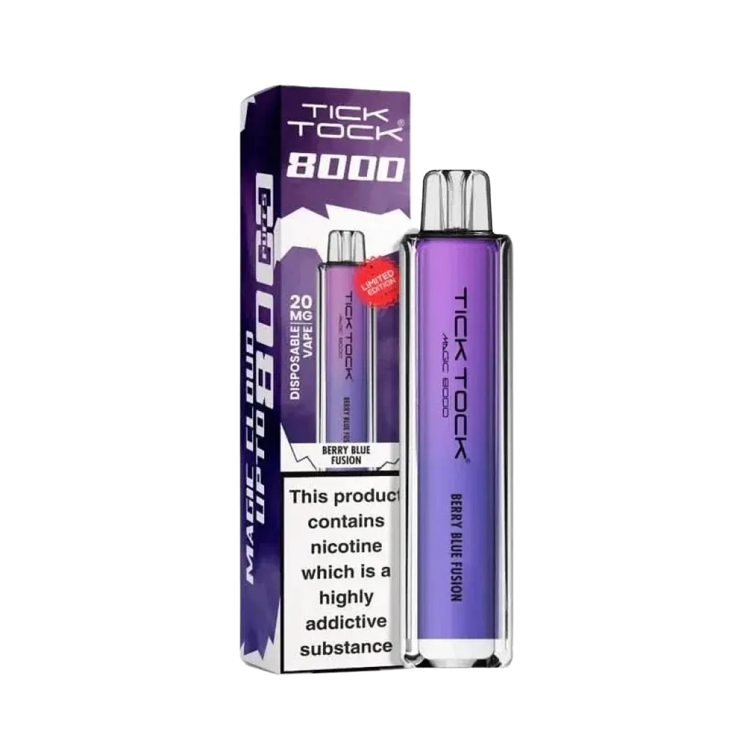 Buy Tick Tock Magic 8000 Puffs Kit | £7.39 - Vape Fair