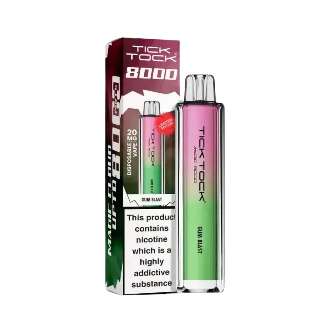 Buy Tick Tock Magic 8000 Puffs Kit | £7.39 - Vape Fair