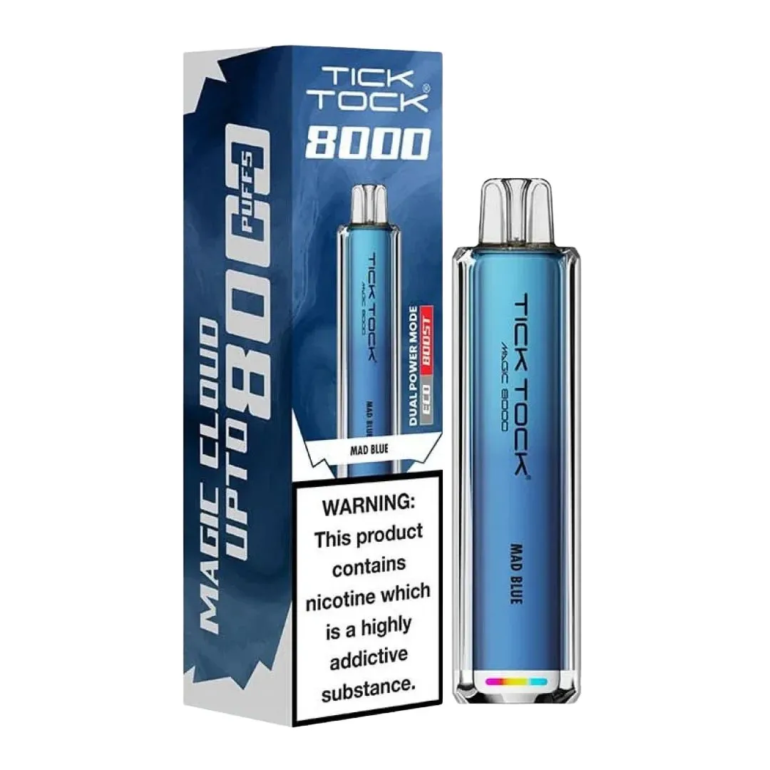 Buy Tick Tock Magic 8000 Puffs Kit | £7.39 - Vape Fair