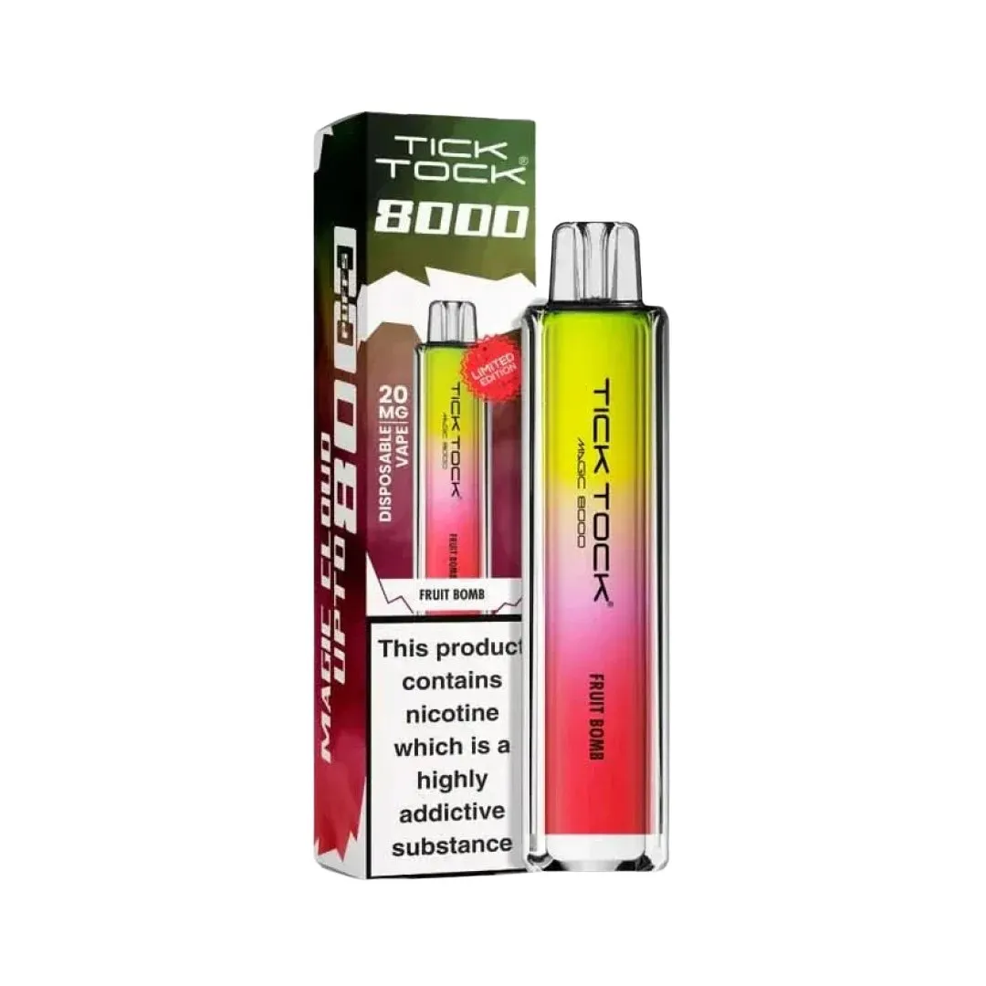 Buy Tick Tock Magic 8000 Puffs Kit | £7.39 - Vape Fair