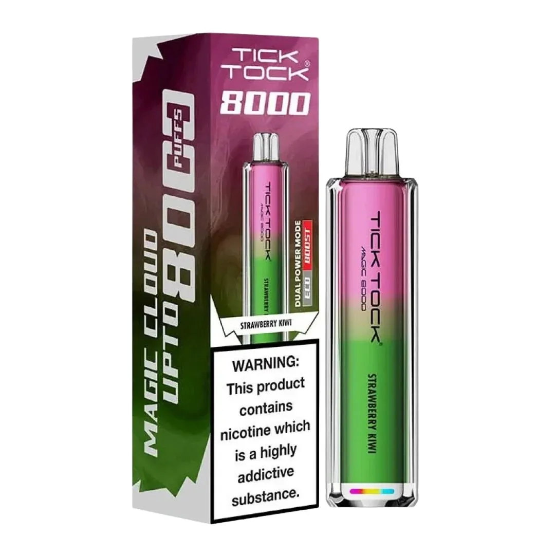 Buy Tick Tock Magic 8000 Puffs Kit | £7.39 - Vape Fair