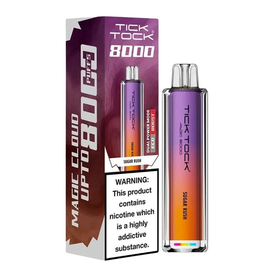 Buy Tick Tock Magic 8000 Puffs Kit | £7.39 - Vape Fair