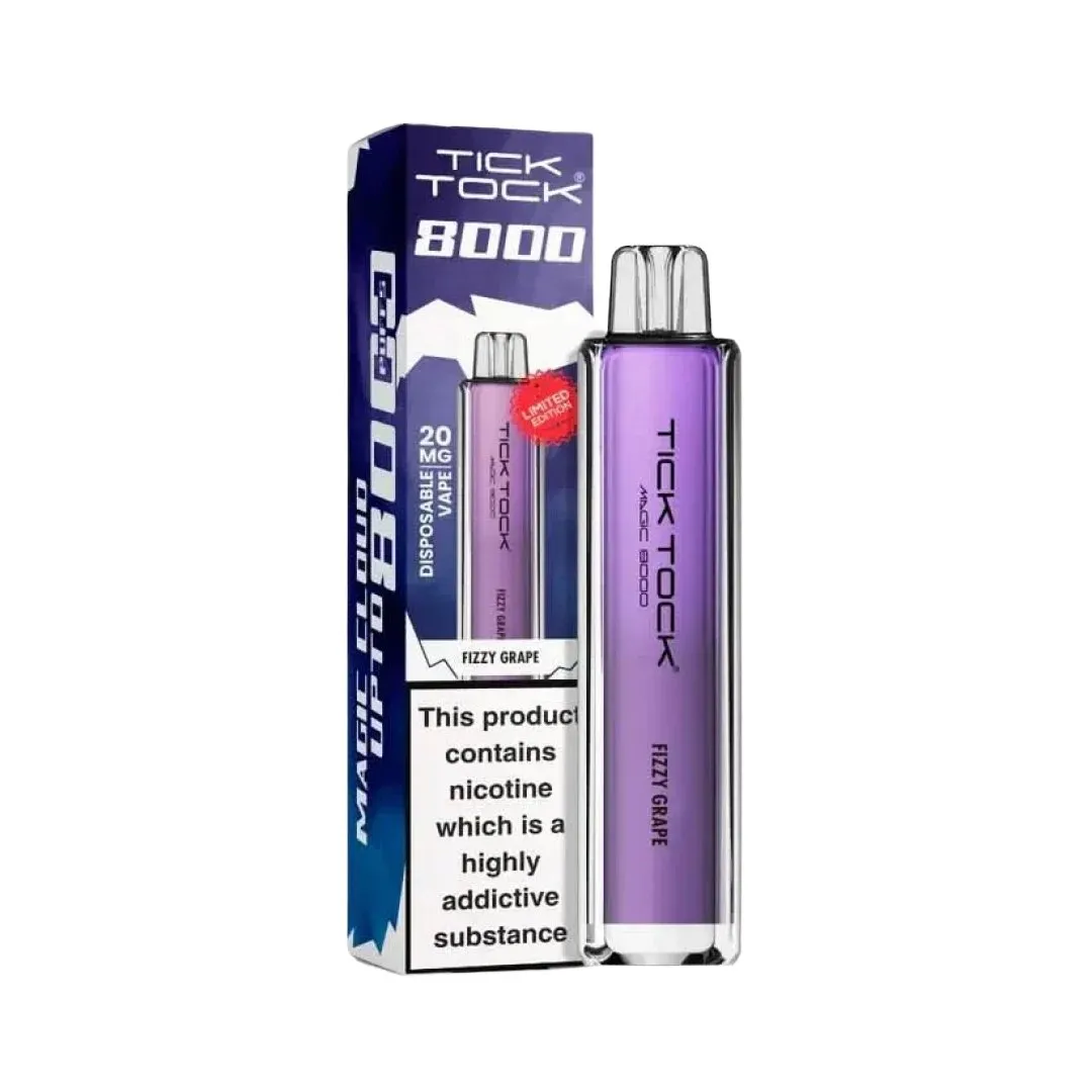 Buy Tick Tock Magic 8000 Puffs Kit | £7.39 - Vape Fair
