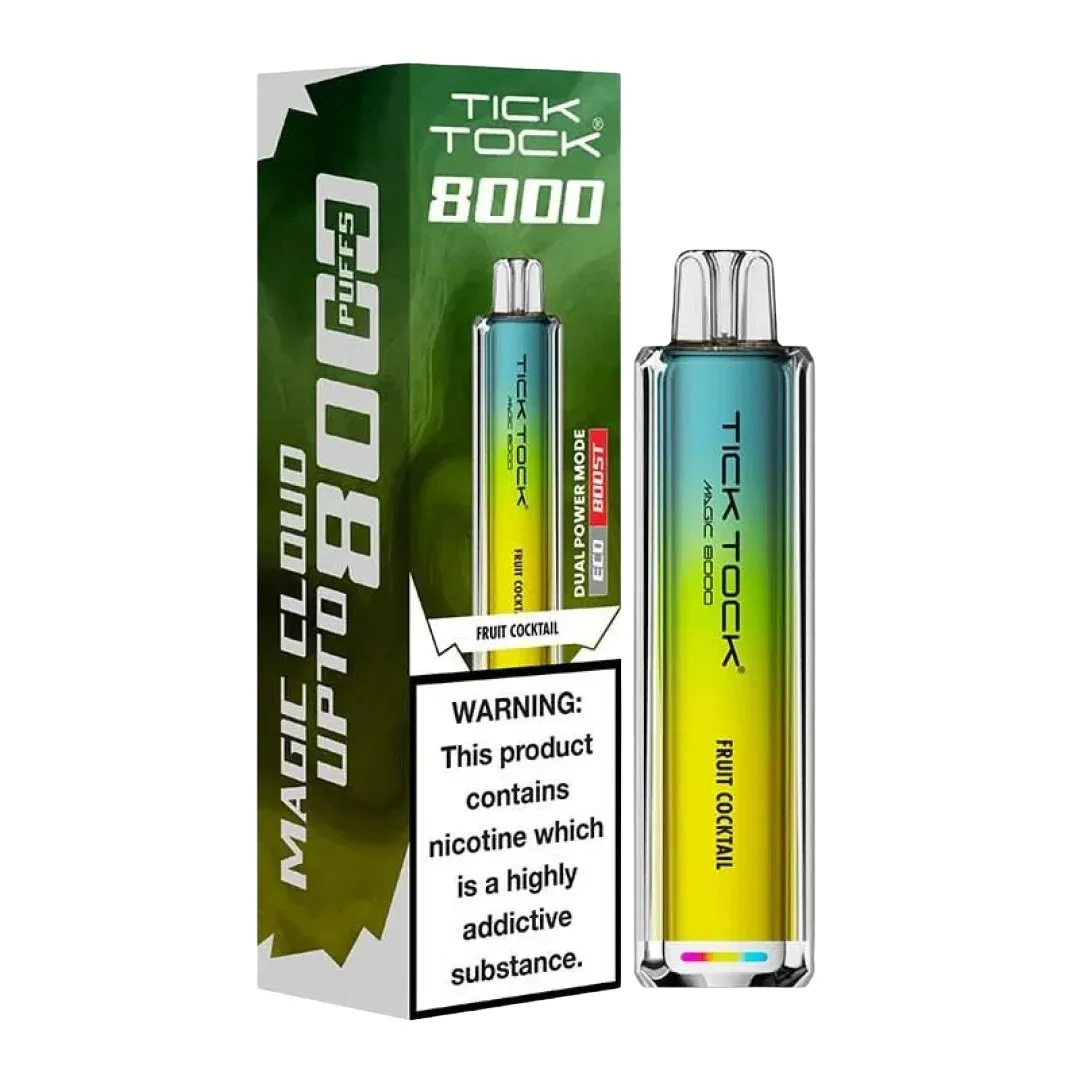 Buy Tick Tock Magic 8000 Puffs Kit | £7.39 - Vape Fair