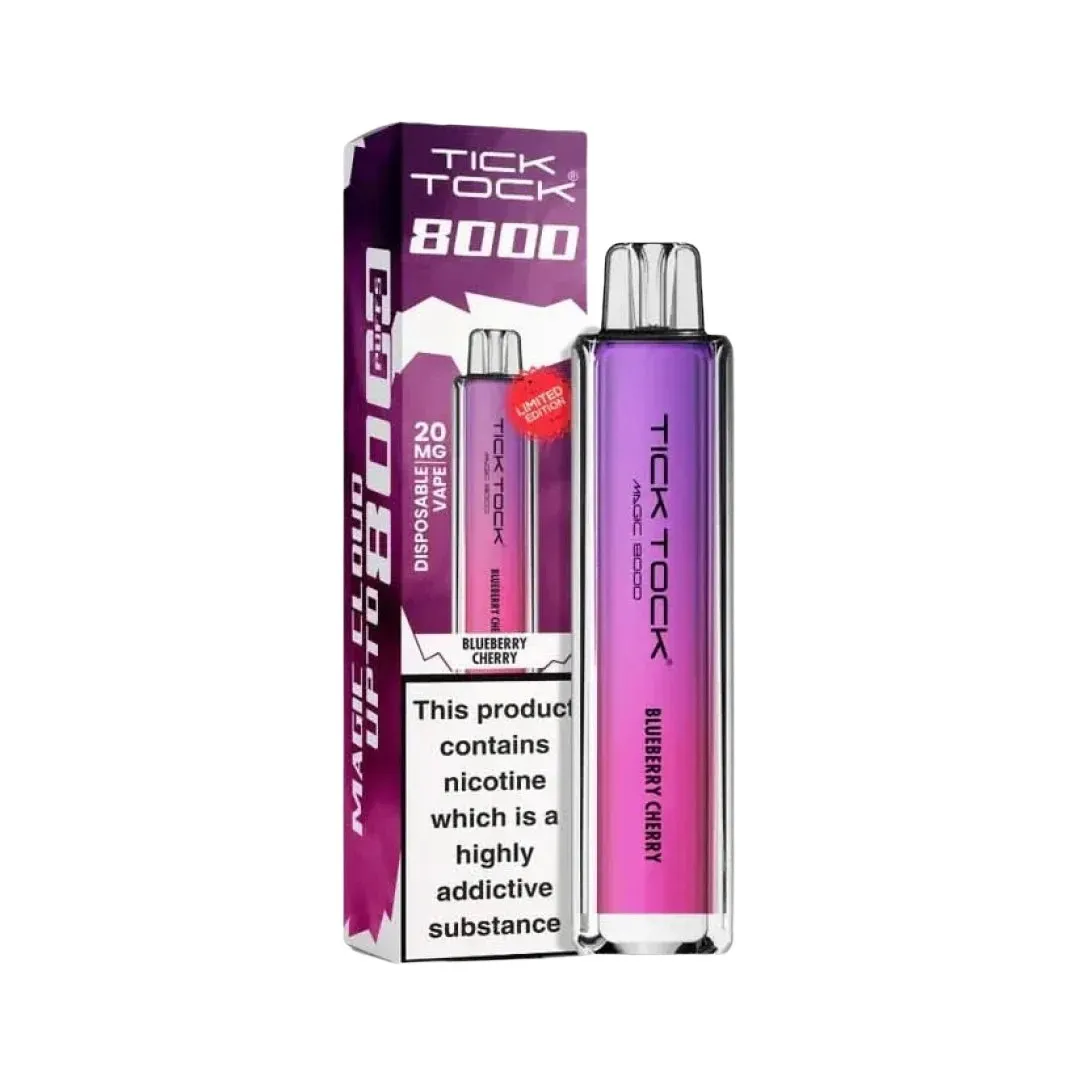 Buy Tick Tock Magic 8000 Puffs Kit | £7.39 - Vape Fair