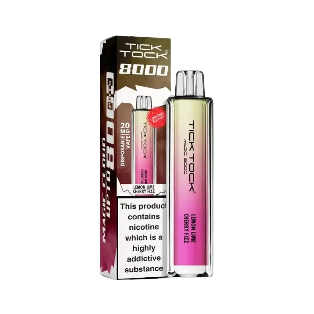 Buy Tick Tock Magic 8000 Puffs Kit | £7.39 - Vape Fair