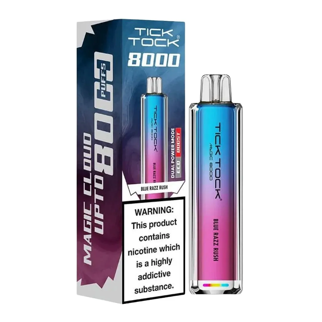 Buy Tick Tock Magic 8000 Puffs Kit | £7.39 - Vape Fair