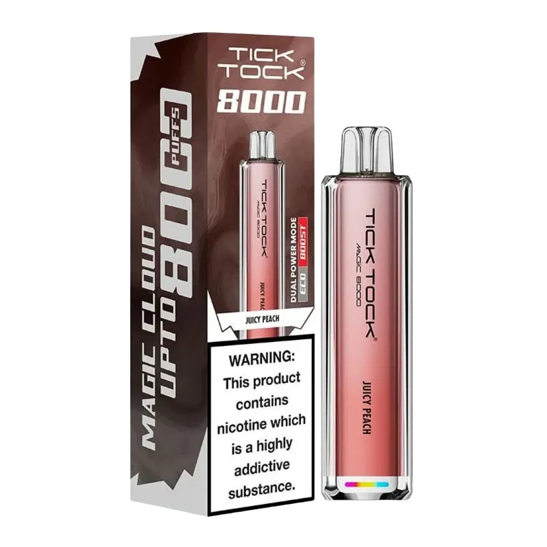 Buy Tick Tock Magic 8000 Puffs Kit | £7.39 - Vape Fair