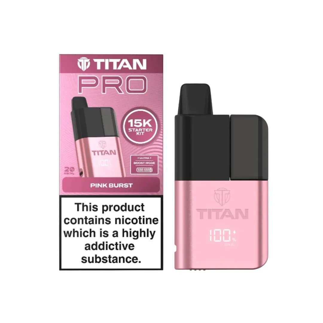 Buy Titan Pro 15K Puffs Pod Kit | £9.29 - Vape Fair