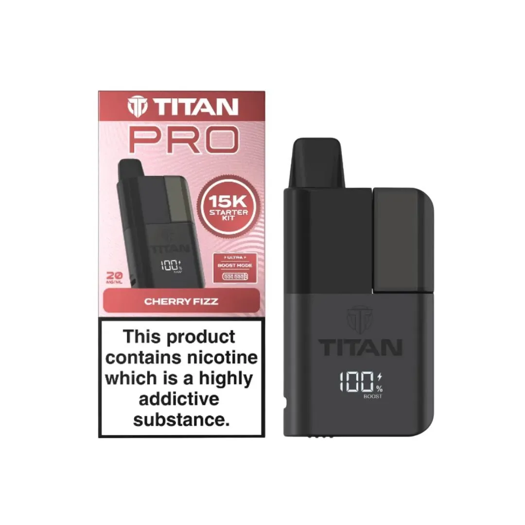Buy Titan Pro 15K Puffs Pod Kit | £9.29 - Vape Fair
