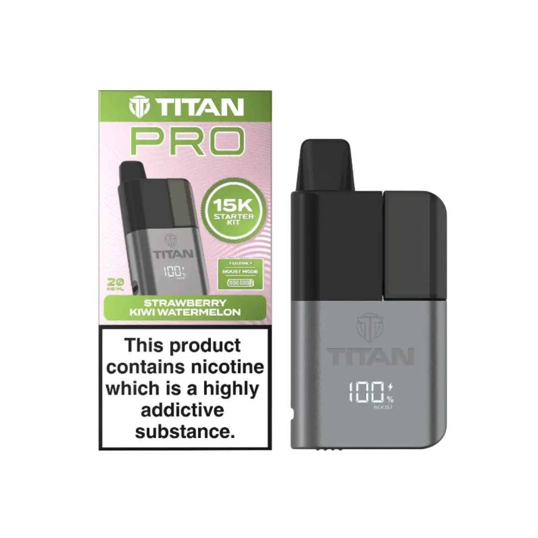 Buy Titan Pro 15K Puffs Pod Kit | £9.29 - Vape Fair