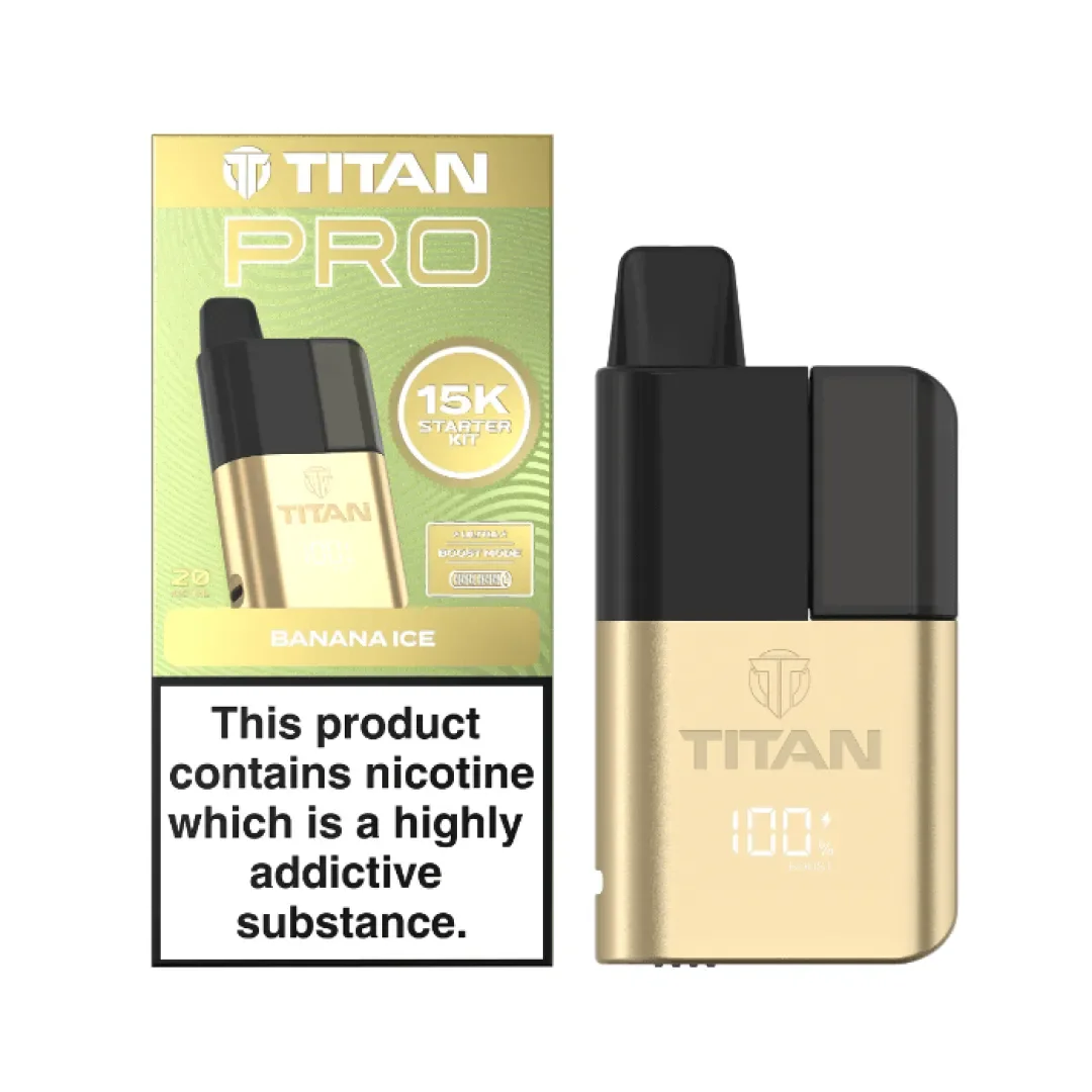Buy Titan Pro 15K Puffs Pod Kit | £9.29 - Vape Fair