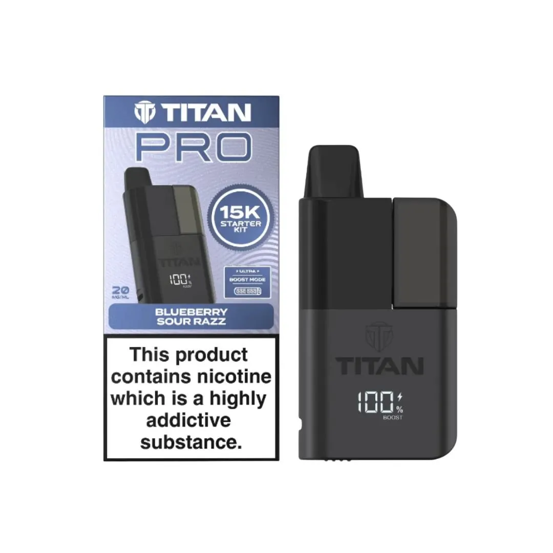 Buy Titan Pro 15K Puffs Pod Kit | £9.29 - Vape Fair