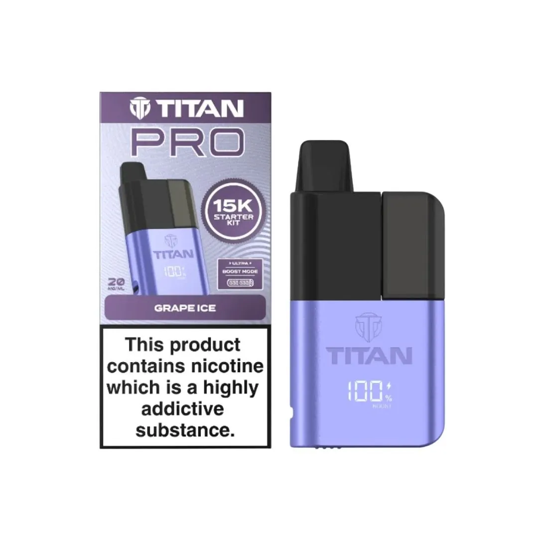 Buy Titan Pro 15K Puffs Pod Kit | £9.29 - Vape Fair