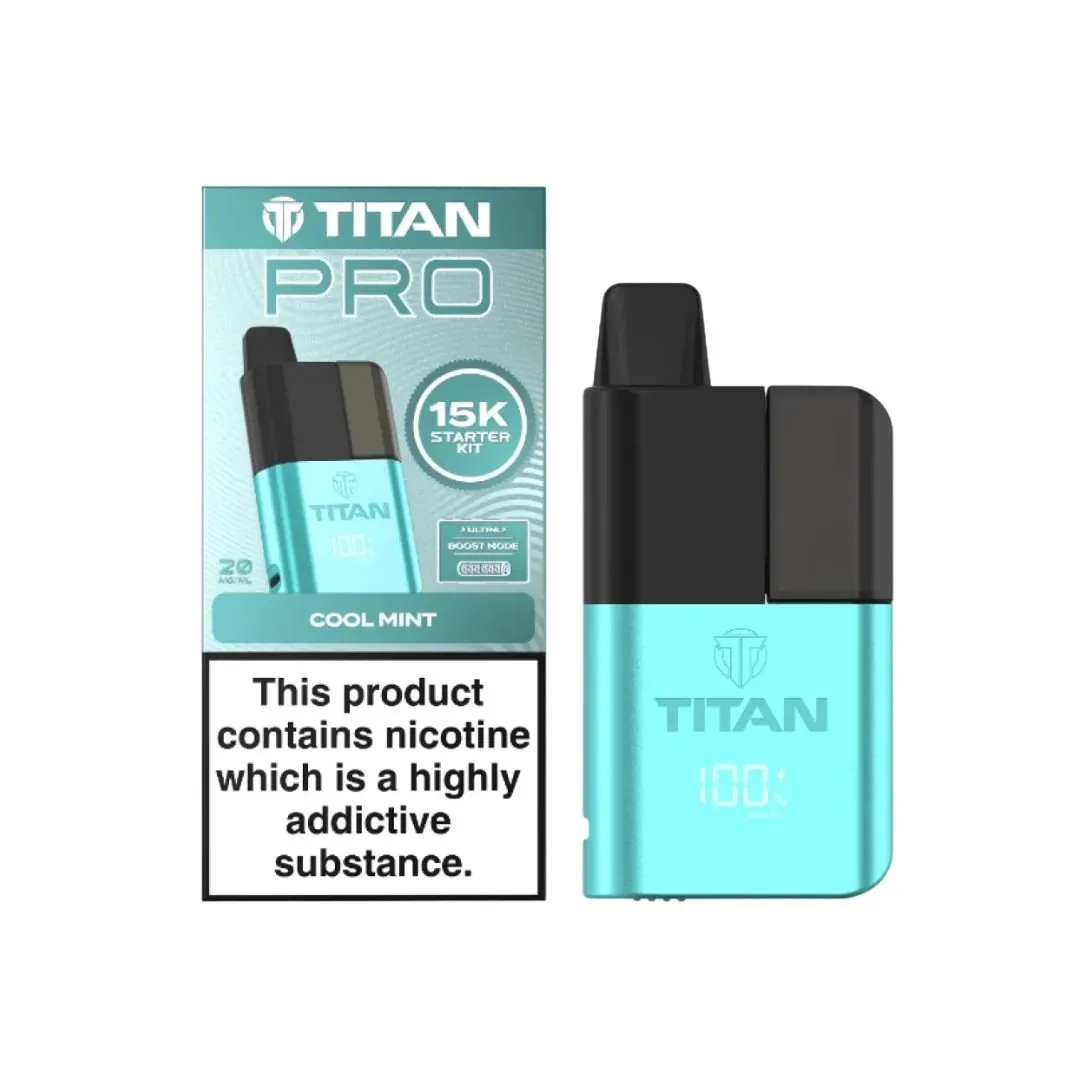Buy Titan Pro 15K Puffs Pod Kit | £9.29 - Vape Fair