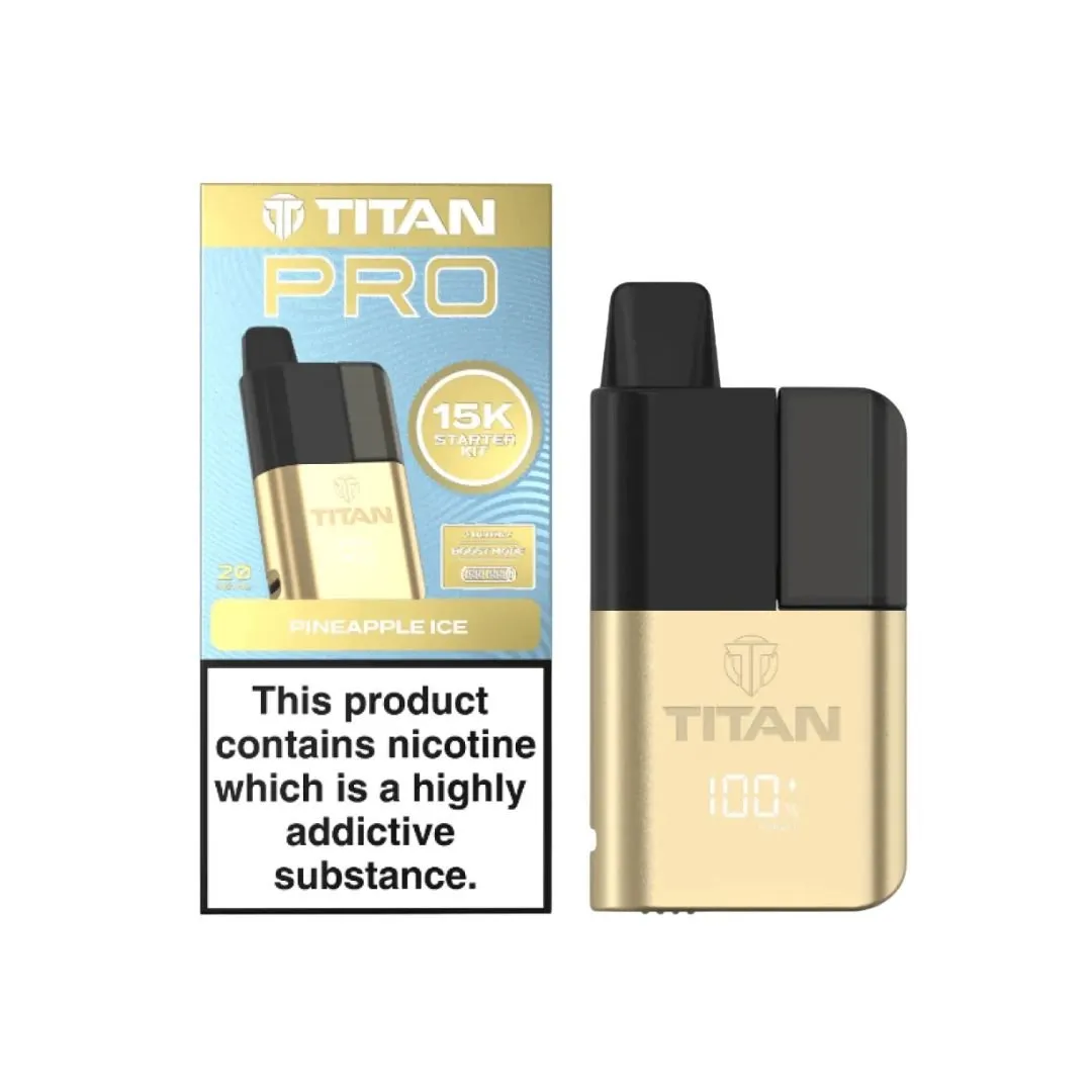 Buy Titan Pro 15K Puffs Pod Kit | £9.29 - Vape Fair