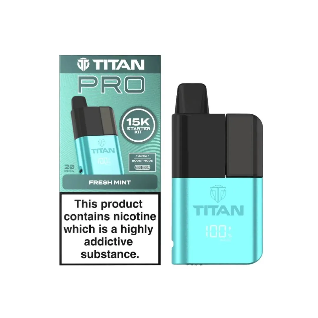 Buy Titan Pro 15K Puffs Pod Kit | £9.29 - Vape Fair