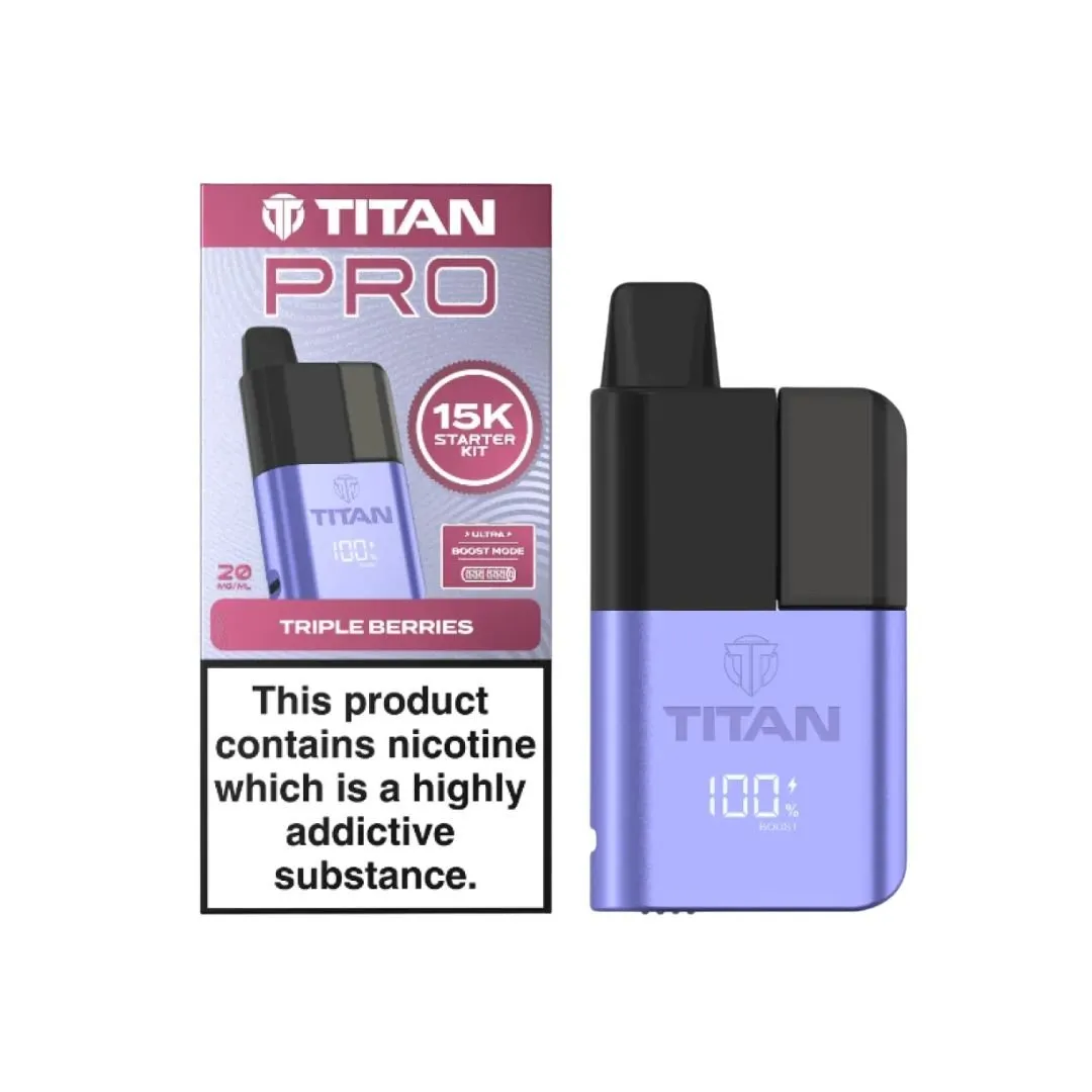 Buy Titan Pro 15K Puffs Pod Kit | £9.29 - Vape Fair