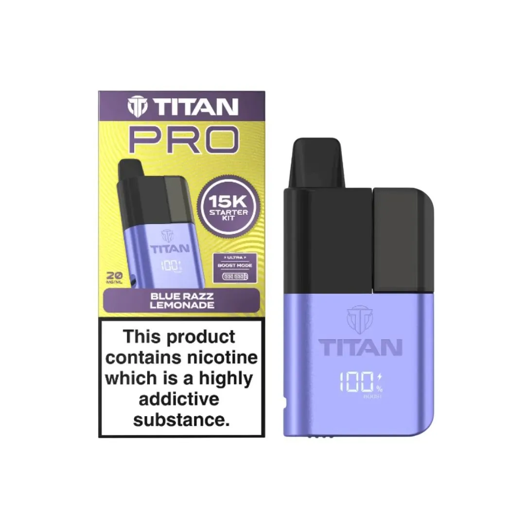 Buy Titan Pro 15K Puffs Pod Kit | £9.29 - Vape Fair