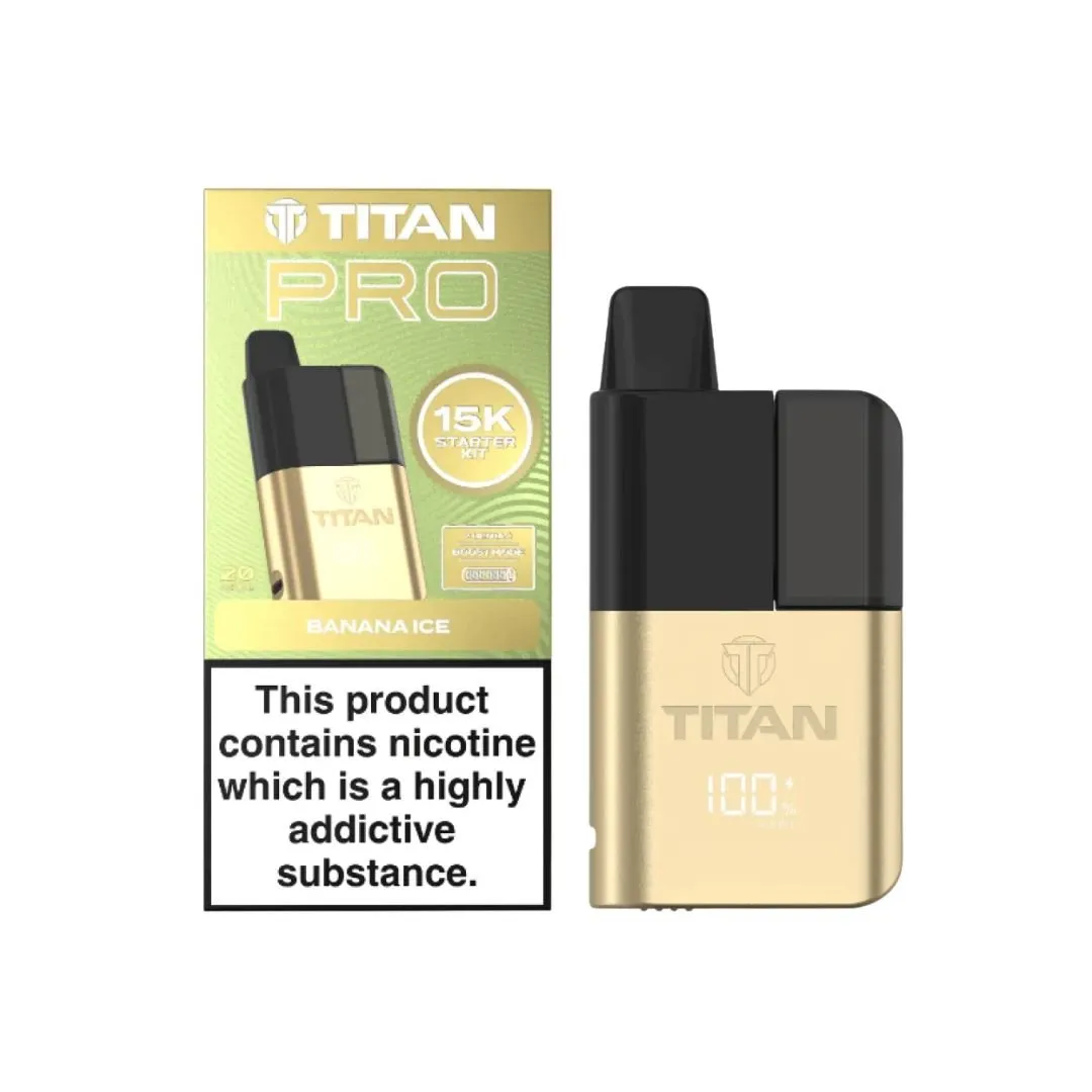 Buy Titan Pro 15K Puffs Pod Kit | £9.29 - Vape Fair