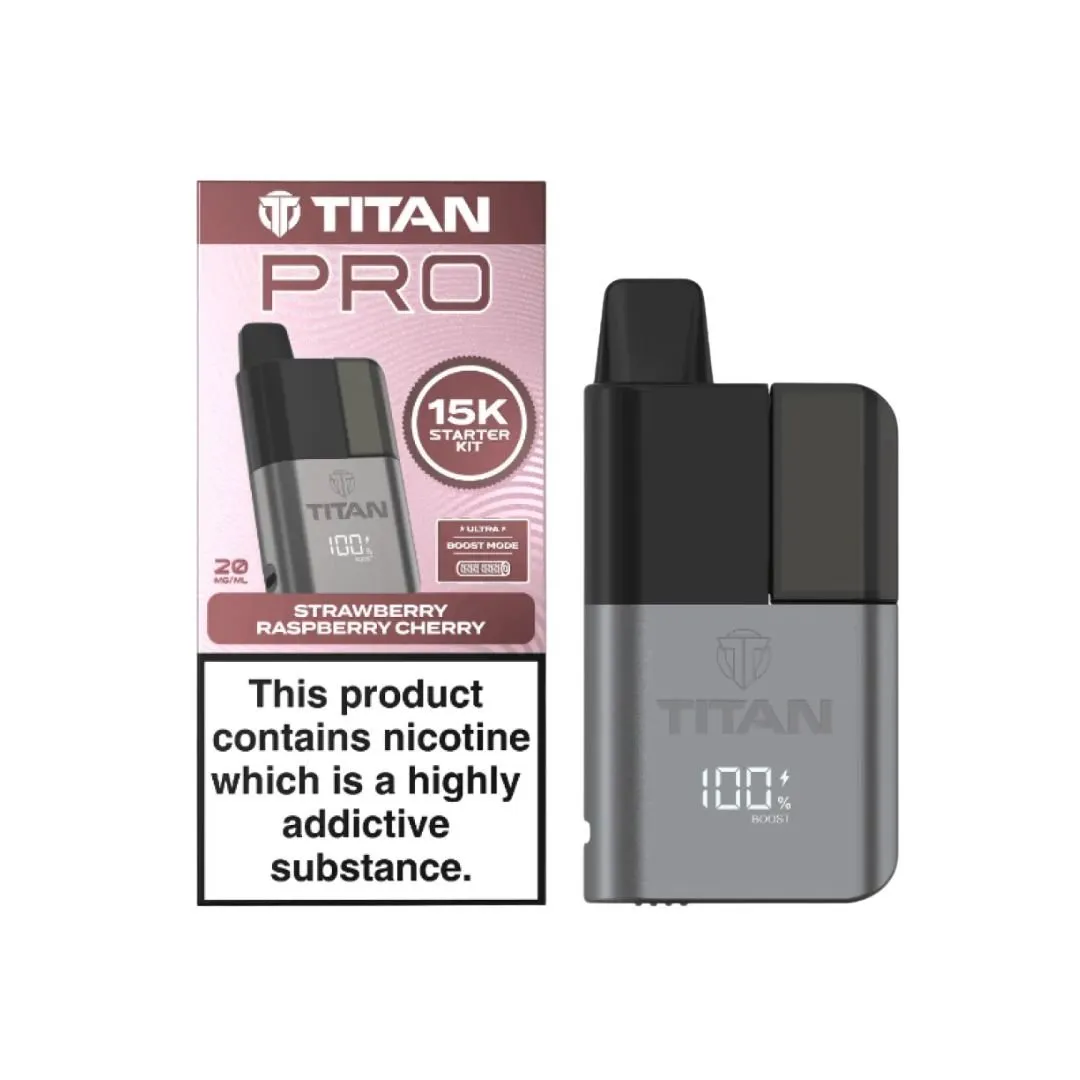 Buy Titan Pro 15K Puffs Pod Kit | £9.29 - Vape Fair