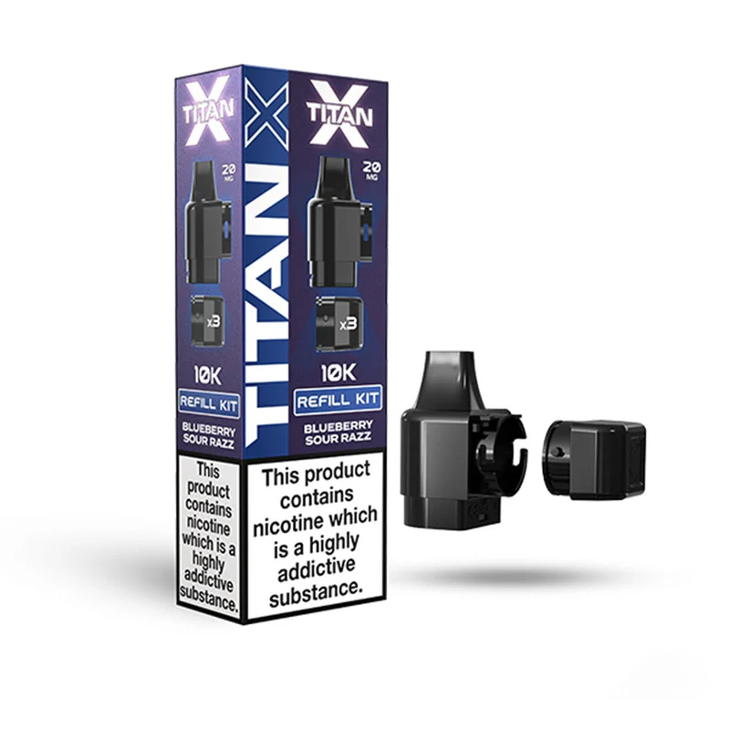 Buy Titan X 10K Puffs Prefilled Pod | £6.75 - Vape Fair