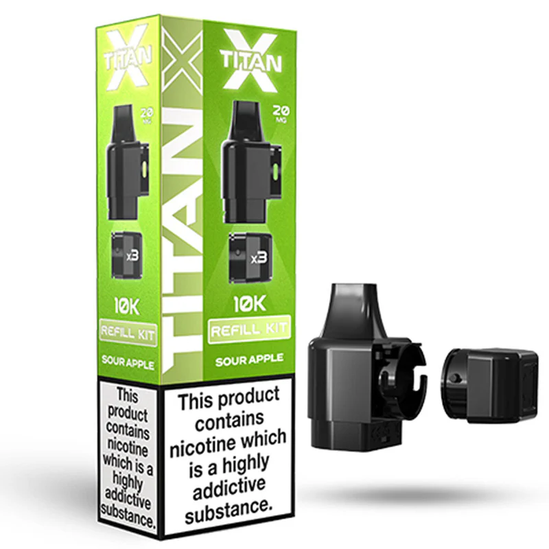 Buy Titan X 10K Puffs Prefilled Pod | £6.75 - Vape Fair