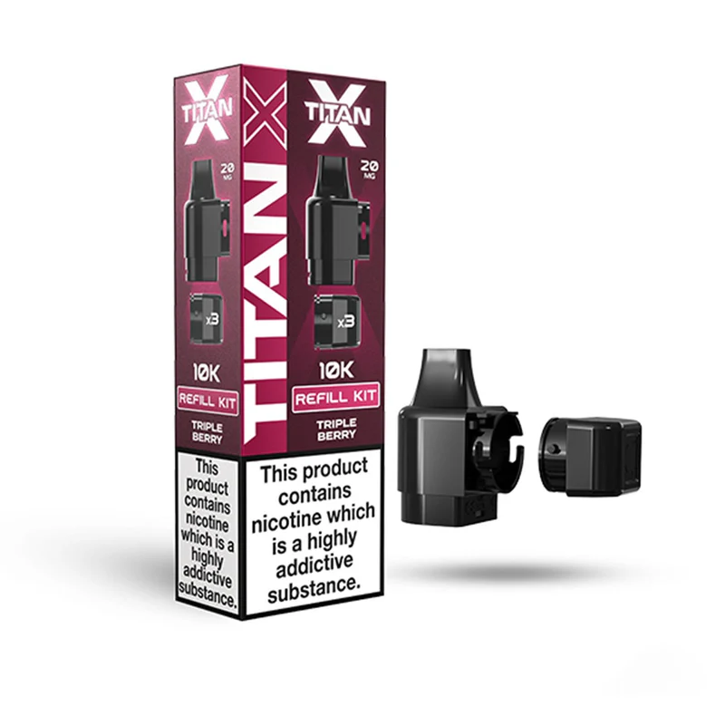 Buy Titan X 10K Puffs Prefilled Pod | £6.75 - Vape Fair