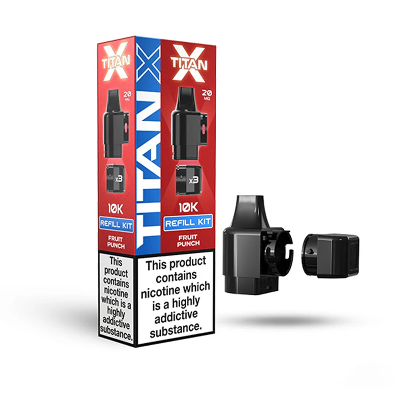 Buy Titan X 10K Puffs Prefilled Pod | £6.75 - Vape Fair