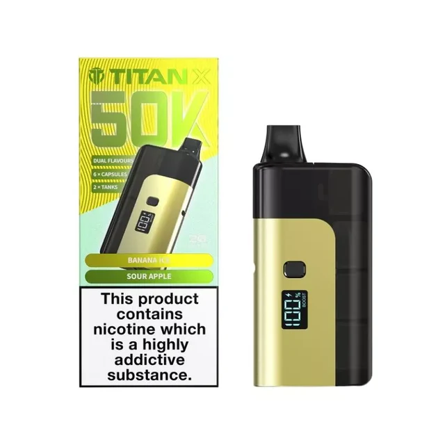 Buy Titan X 50K Prefilled Vape Kit | £10.29 - Vape Fair