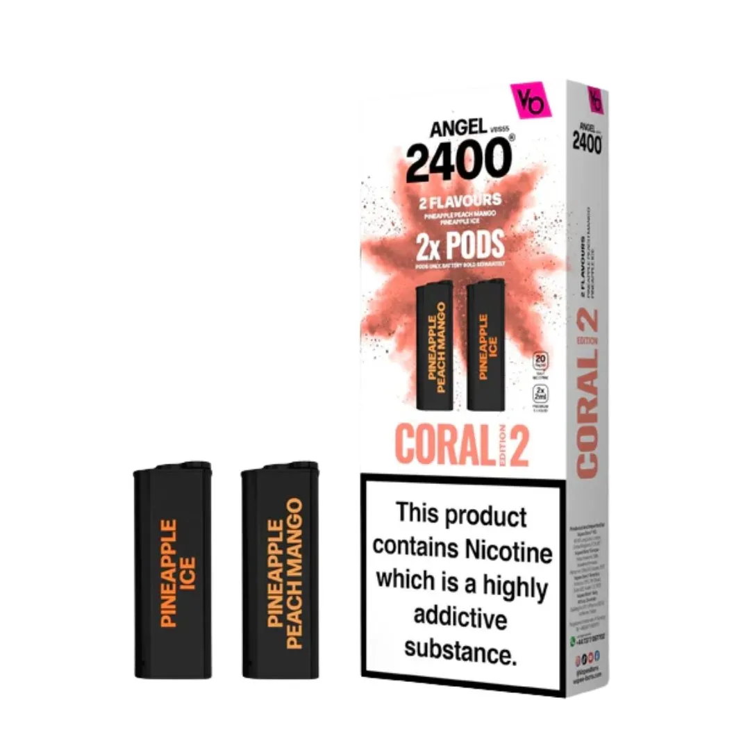 Buy Vapes Bars Angel 2400 Pods | £5.49 - Vape Fair