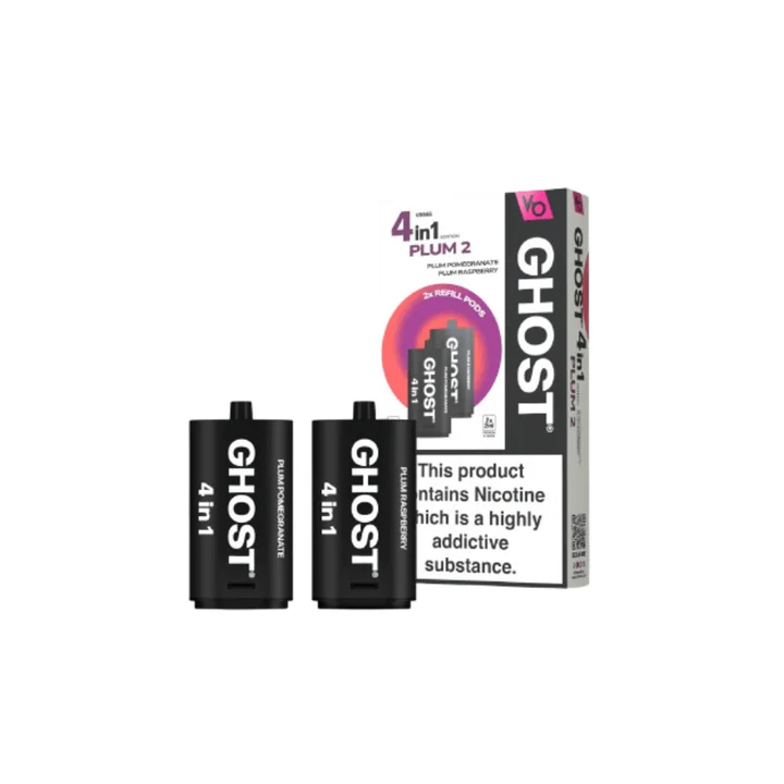 Buy Vapes Bars Ghost 4-in-1 Prefilled Pods | £4.89 Vape Fair