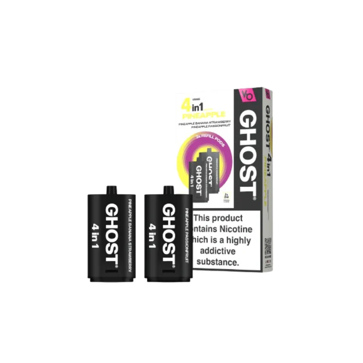 Buy Vapes Bars Ghost 4-in-1 Prefilled Pods | £4.89 Vape Fair
