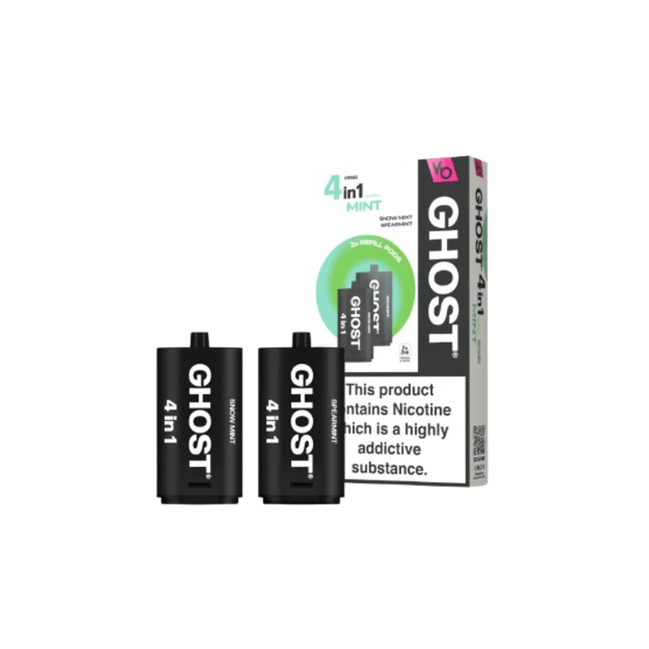 Buy Vapes Bars Ghost 4-in-1 Prefilled Pods | £4.89 Vape Fair