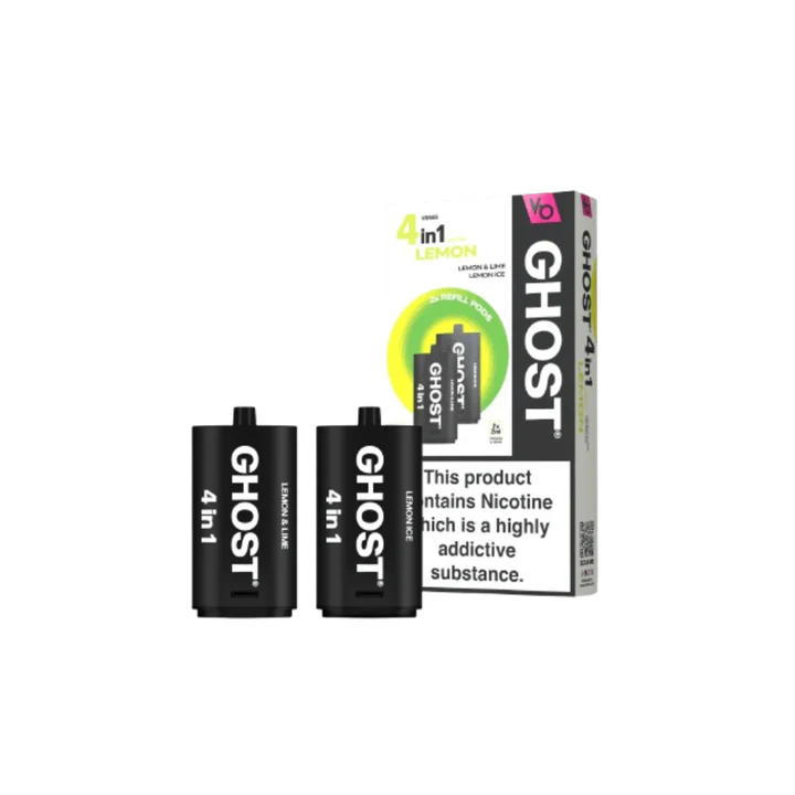 Buy Vapes Bars Ghost 4-in-1 Prefilled Pods | £4.89 Vape Fair