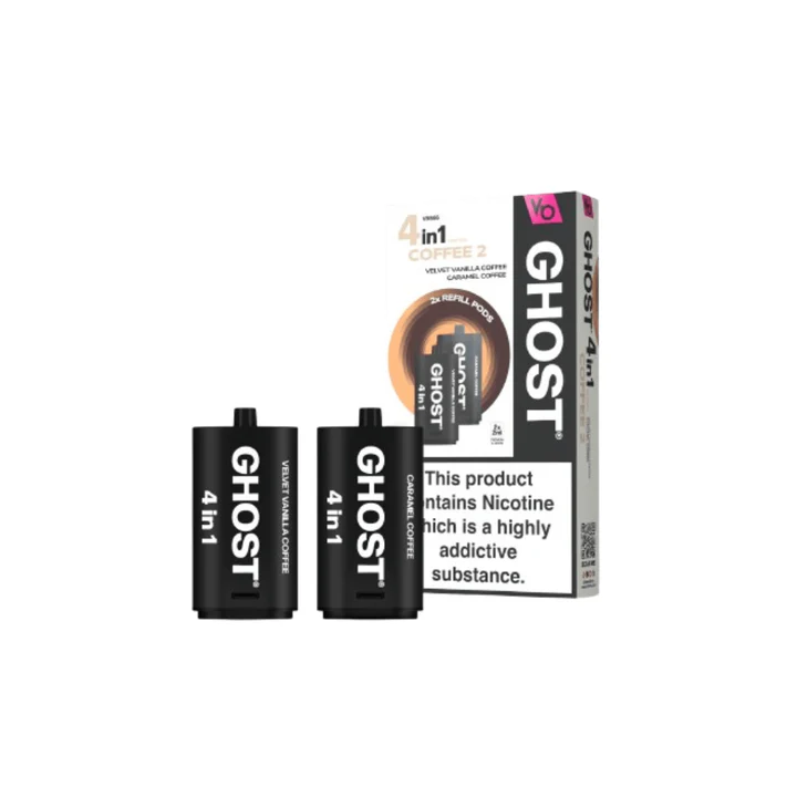 Buy Vapes Bars Ghost 4-in-1 Prefilled Pods | £4.89 Vape Fair