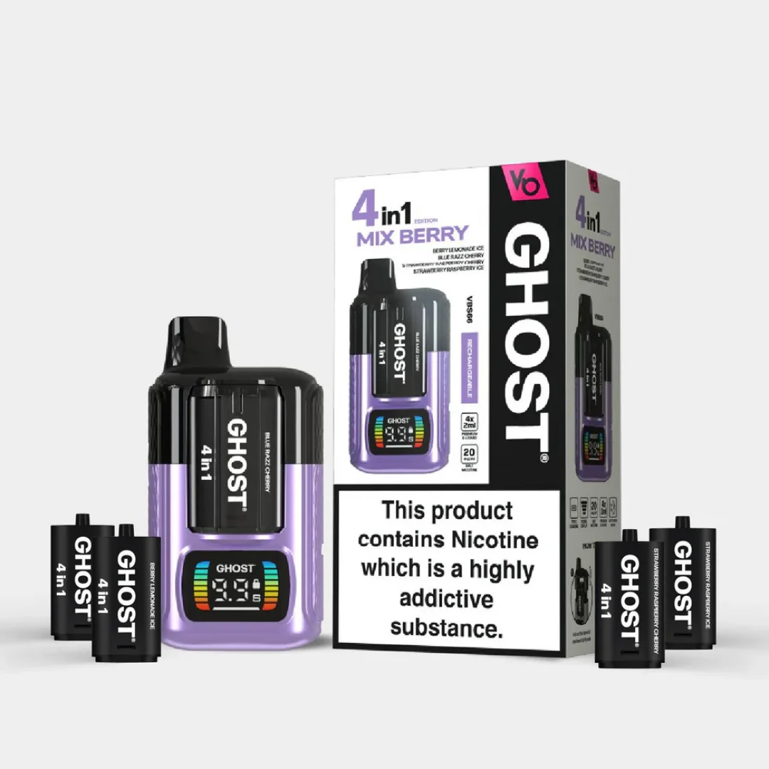 Buy Vapes Bars Ghost 4-in-1 Kit | £5.39 | Vape Fair