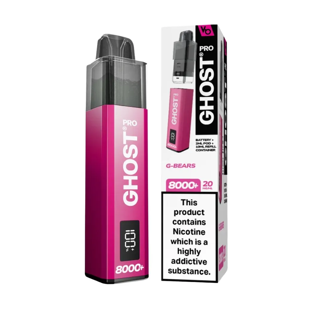 Buy Vapes Bars Ghost Pro 8000 Vape Kit | £6.79 - Vape Fair