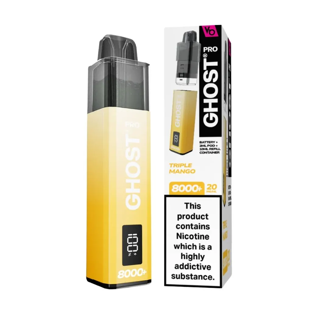 Buy Vapes Bars Ghost Pro 8000 Vape Kit | £6.79 - Vape Fair