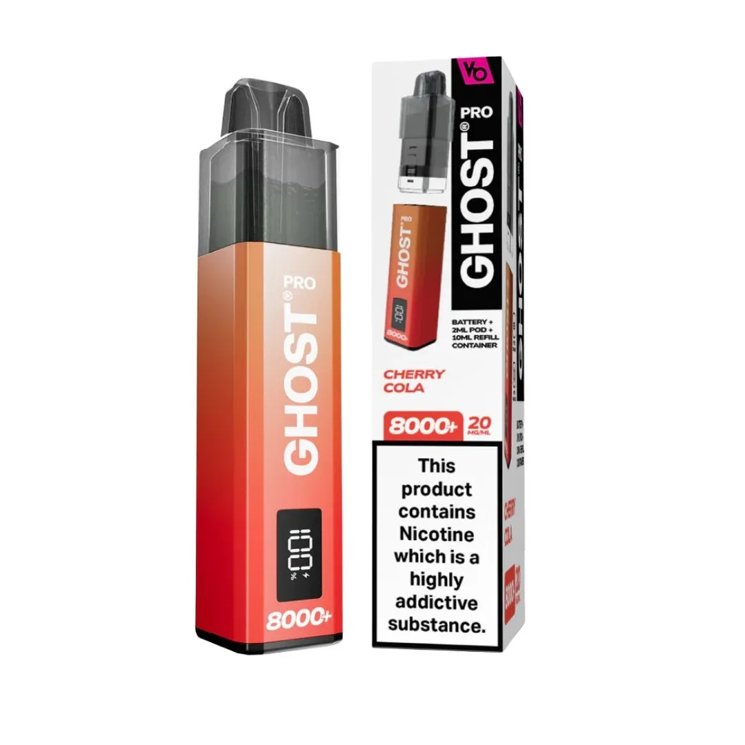 Buy Vapes Bars Ghost Pro 8000 Vape Kit | £6.79 - Vape Fair