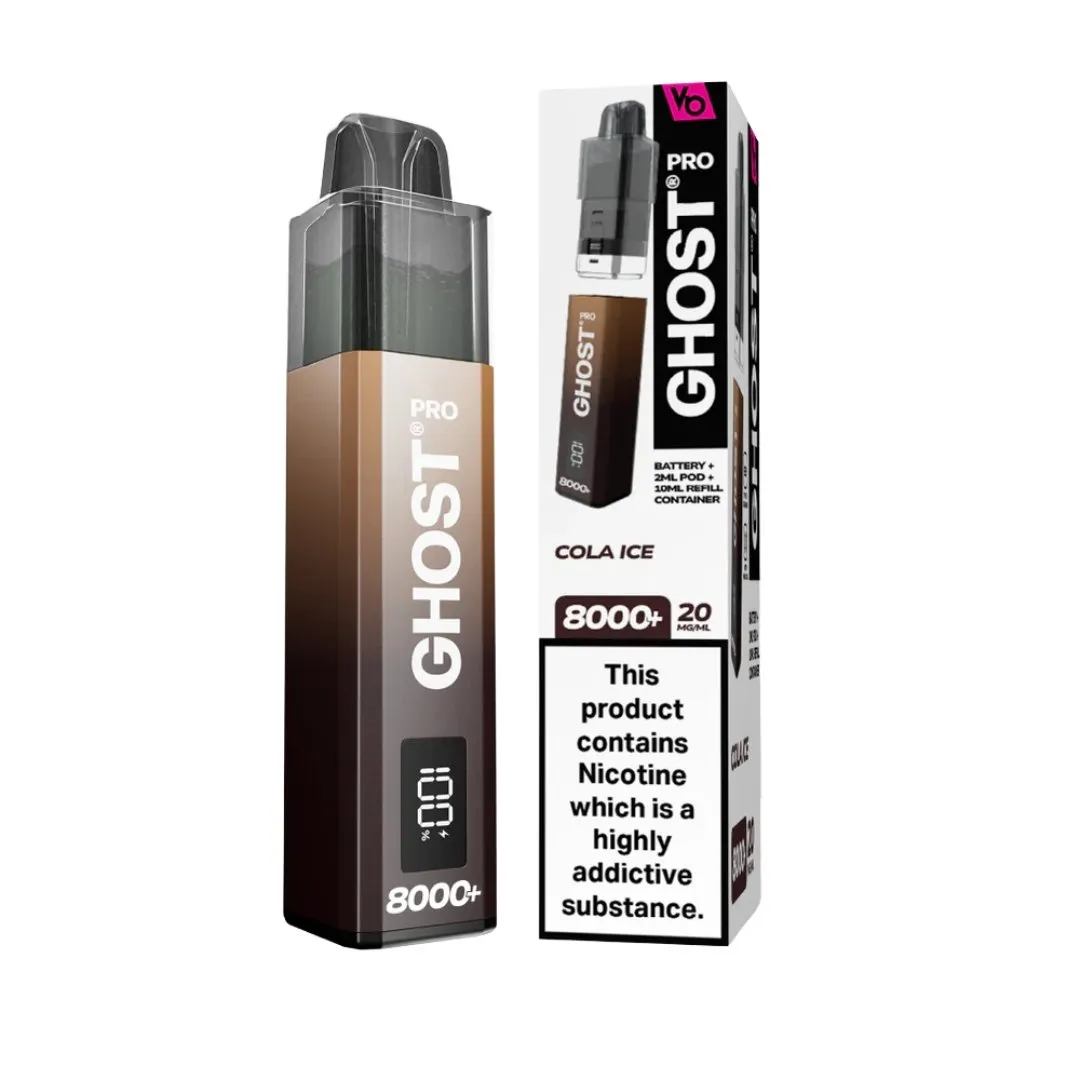 Buy Vapes Bars Ghost Pro 8000 Vape Kit | £6.79 - Vape Fair