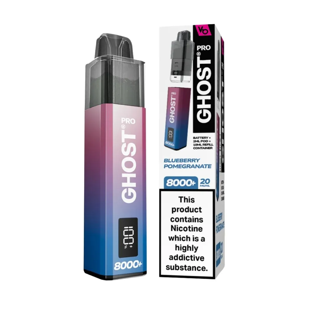 Buy Vapes Bars Ghost Pro 8000 Vape Kit | £6.79 - Vape Fair