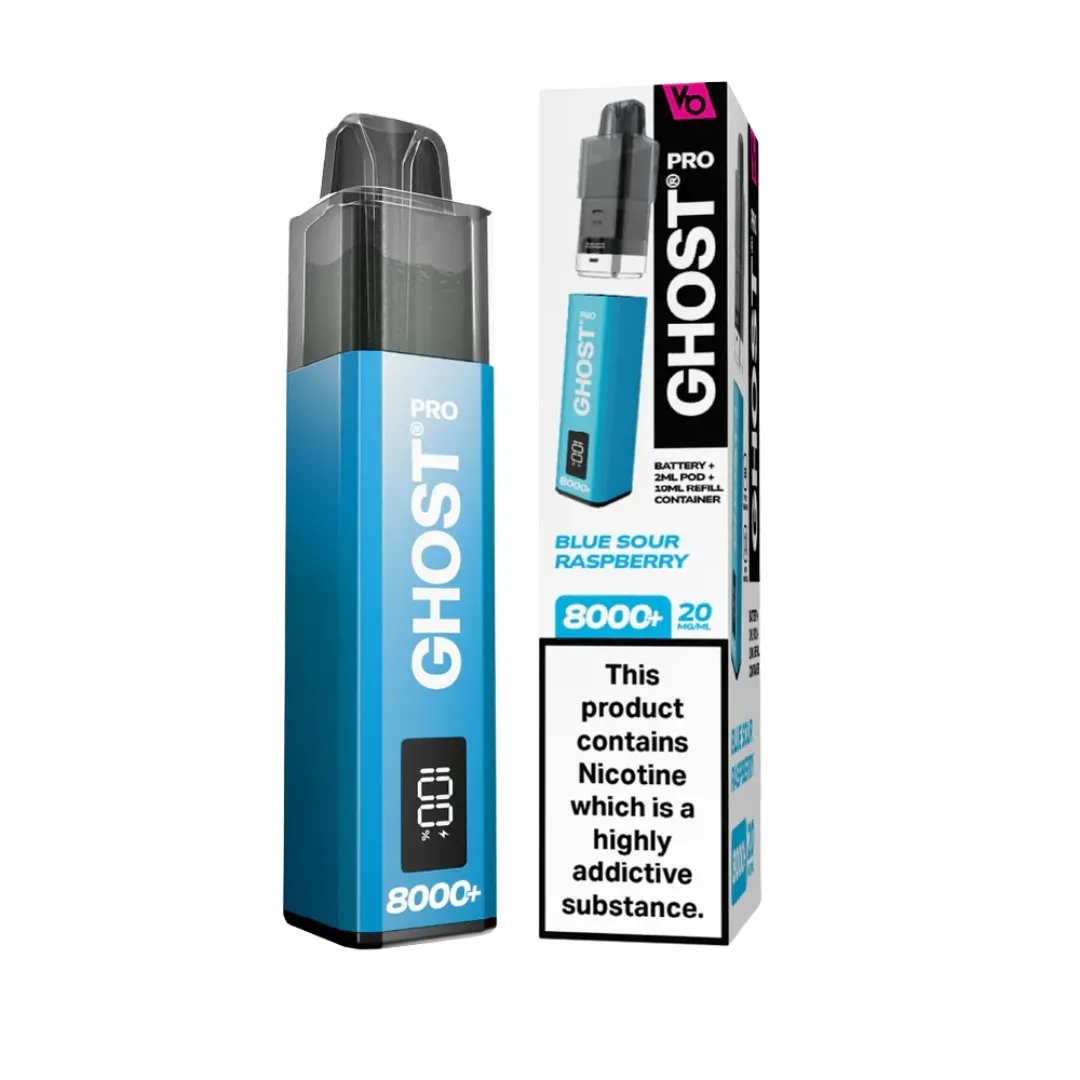 Buy Vapes Bars Ghost Pro 8000 Vape Kit | £6.79 - Vape Fair