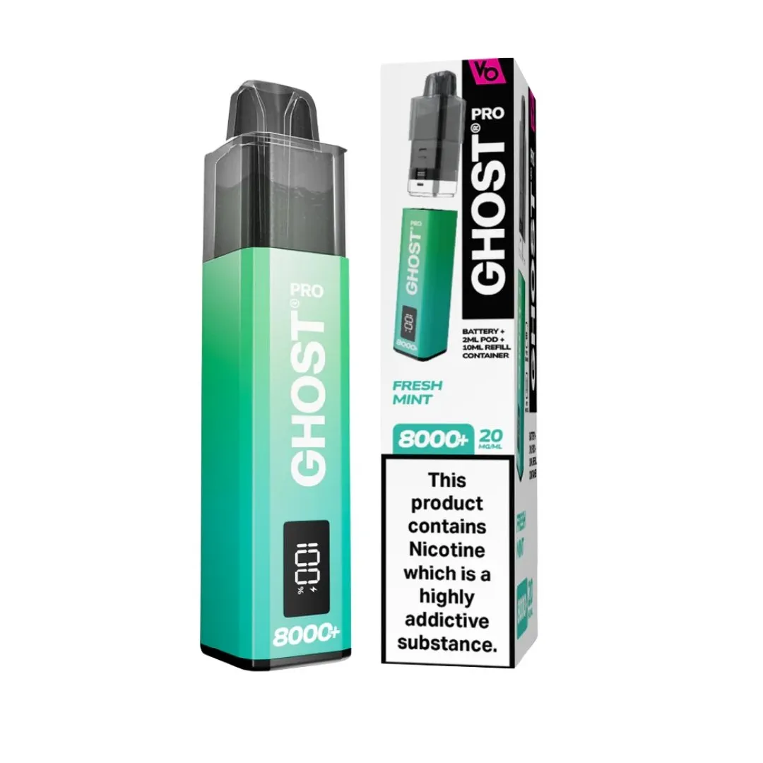 Buy Vapes Bars Ghost Pro 8000 Vape Kit | £6.79 - Vape Fair