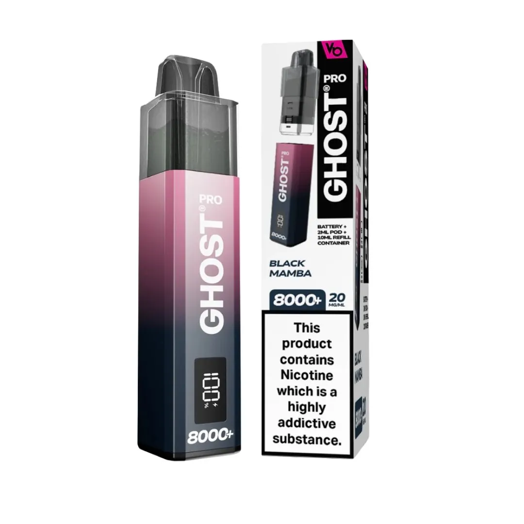 Buy Vapes Bars Ghost Pro 8000 Vape Kit | £6.79 - Vape Fair