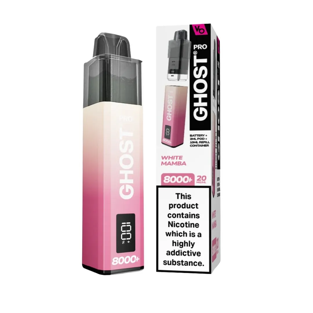 Buy Vapes Bars Ghost Pro 8000 Vape Kit | £6.79 - Vape Fair