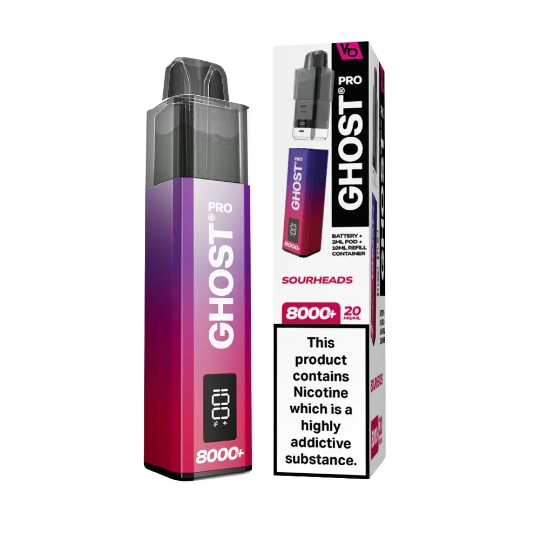 Buy Vapes Bars Ghost Pro 8000 Vape Kit | £6.79 - Vape Fair